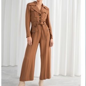 & Other stories Belted Workwear Jumpsuit NWT